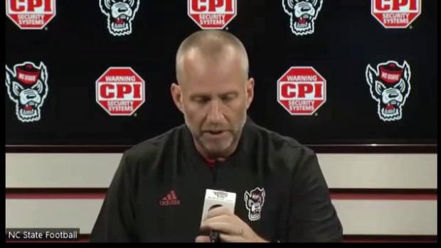 Dave Doeren after NCSU vs CSU